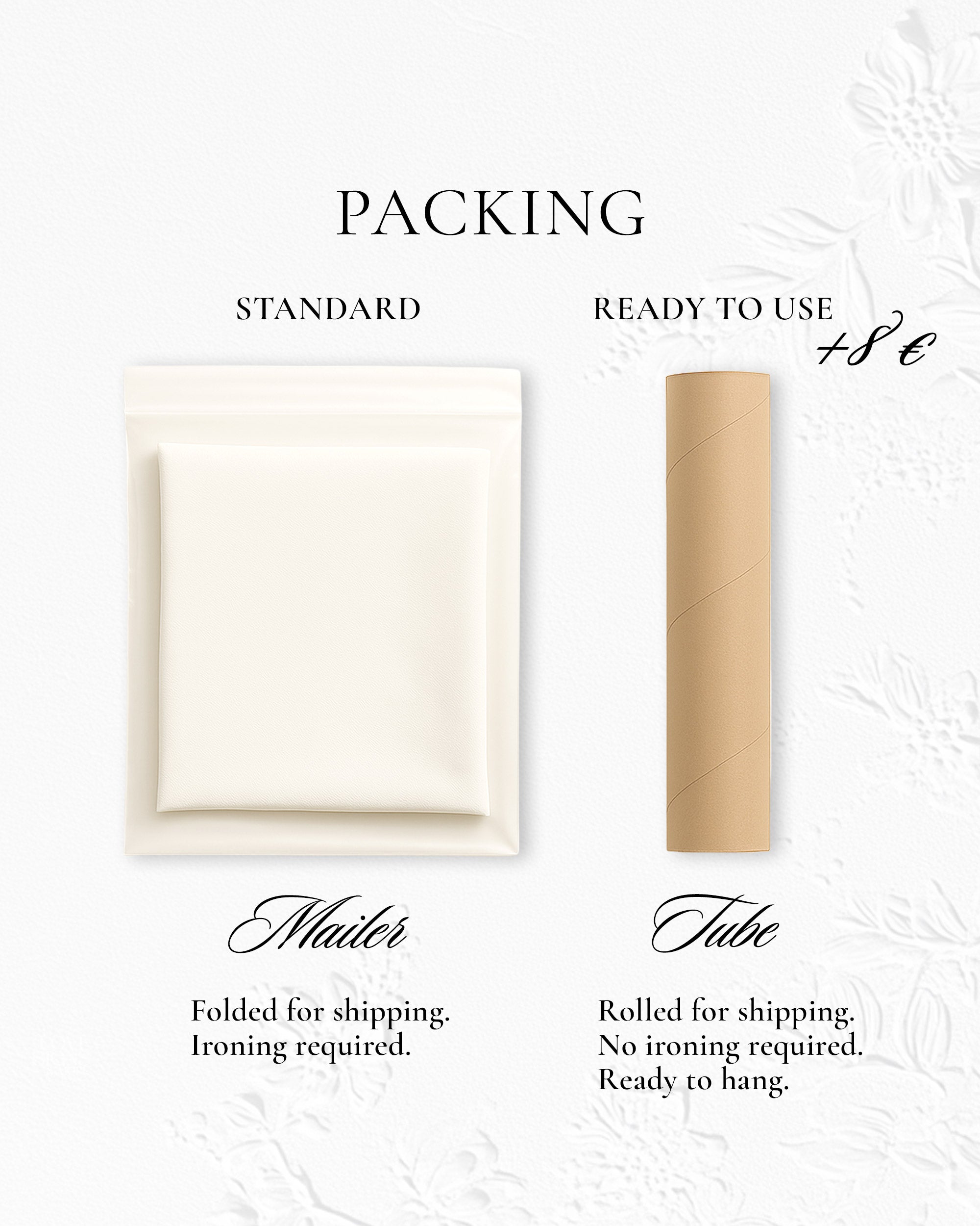 Elegant Sheer Wedding Welcome Sign "Jessie & Daniel"
